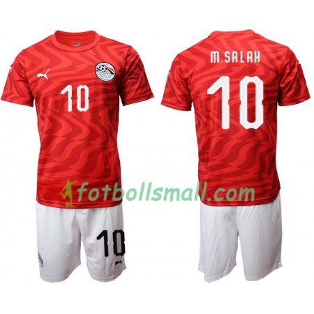 Egypten Fotbollströjor M.Salah 10 Barn Hemma tröja 2019 Kortärmad